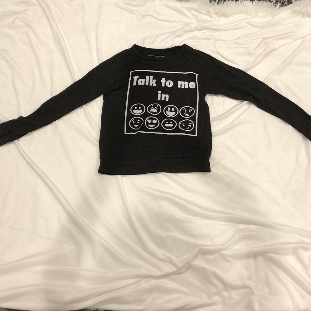 A comfy kids sweatshirt